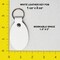 Oval Leather Keychains Kit – Full-Grain Latigo, DIY Personalization Ready, 10 Pack